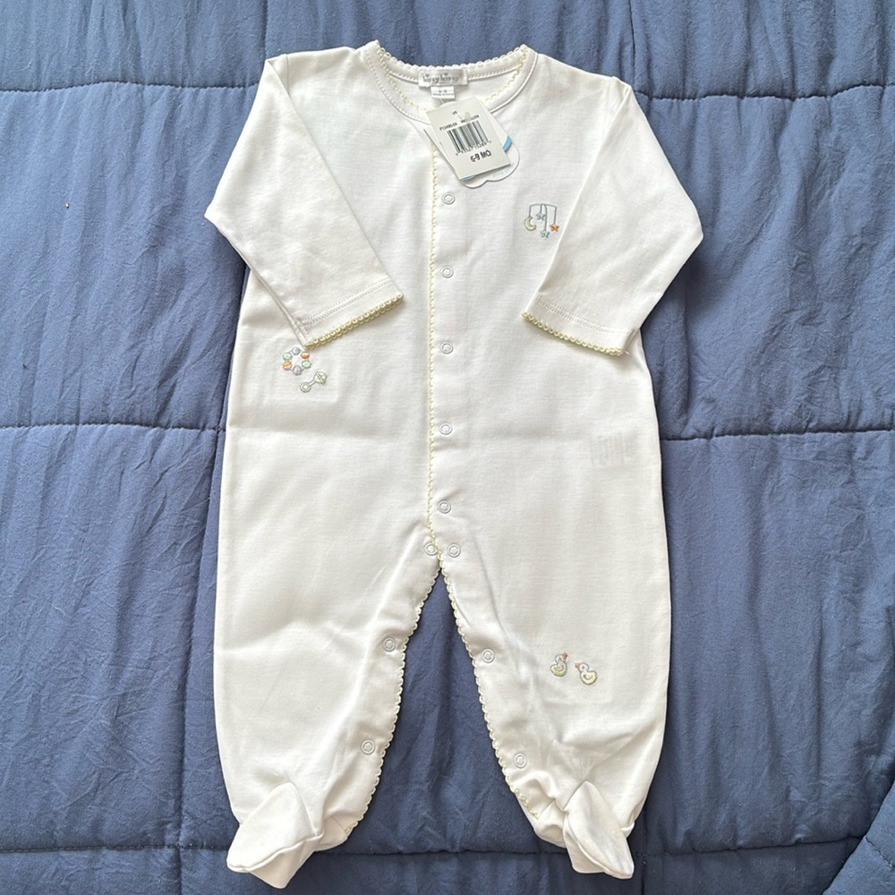 Kissy Kissy gender neutral sleep onesie